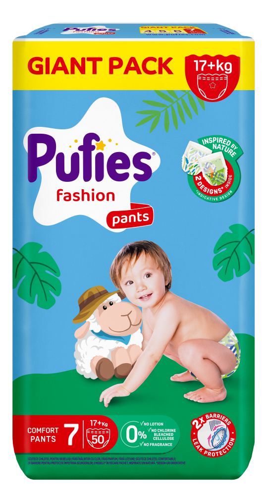 PUFIES pelene pants 7 XL+ 50kom-slika