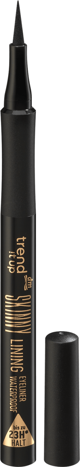 TREND IT UP Skinny lining vodootporni ajlajner 010 black -slika