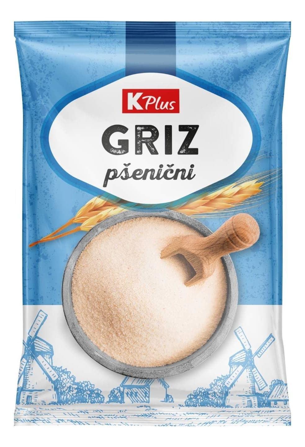 GRIZ PŠENIČNI 400G K PLUS-slika