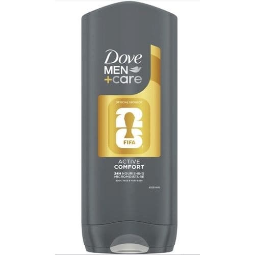 Gel za tuširanje DOVE Men+ care active comfort Fifa 400ml-slika