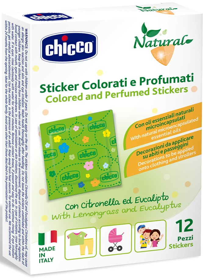 CHICCO parfemski flasteri protiv insekata 12kom-slika