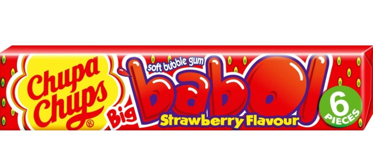 Žvake CHUPA CHUPS Big babol jagoda 27g-slika