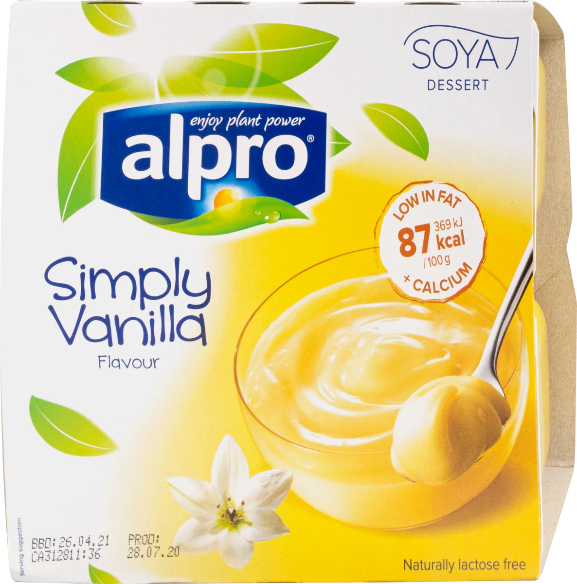 ALPRO sojin dezert vanila 4x125g-slika