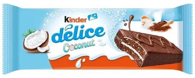 BISKVIT KINDER DELICE COCONUT 37G-slika
