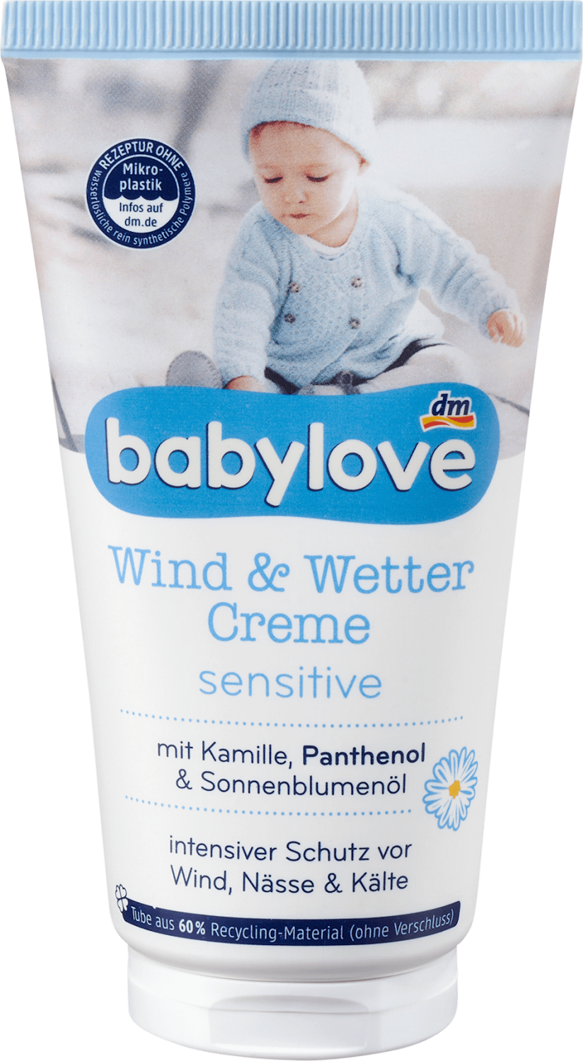 Krema BABYLOVE Sensitive za zaštitu od vetra i hladnoće 75ml-slika