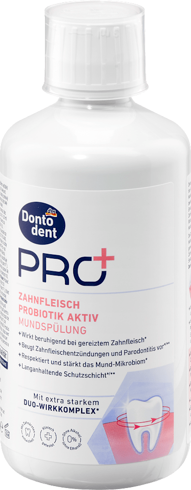Tečnost za ispiranje usta DONTODENT Pro+ 400ml-slika