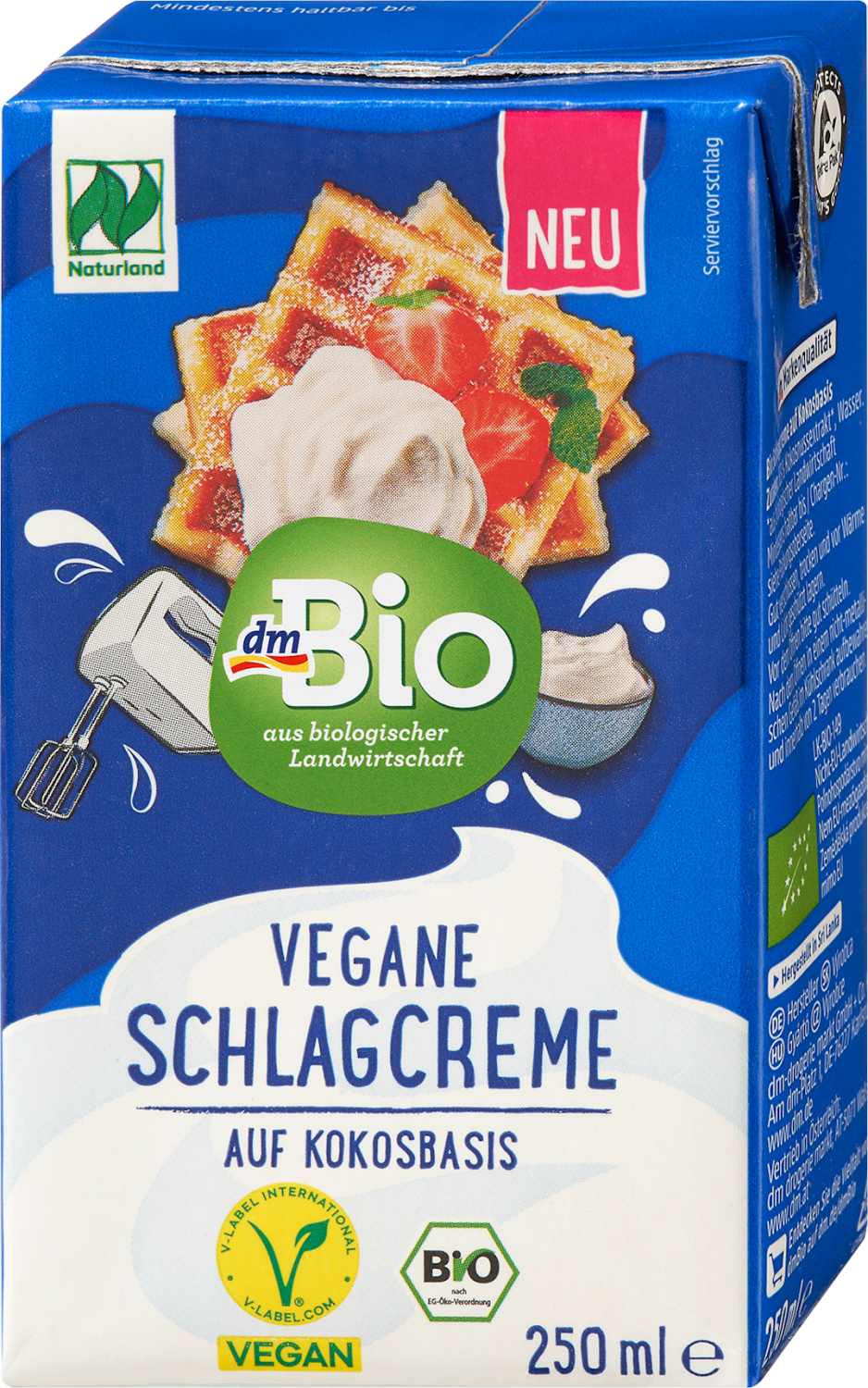 Veganska krema za šlag DM BIO 250ml-slika