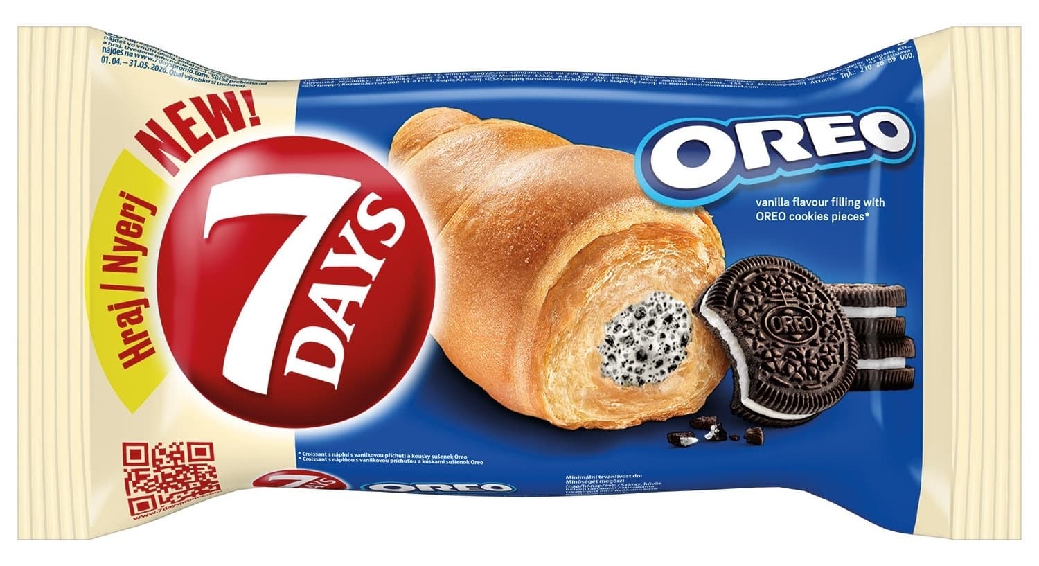 KROASAN 7 DAYS OREO 70G CHIPITA-slika