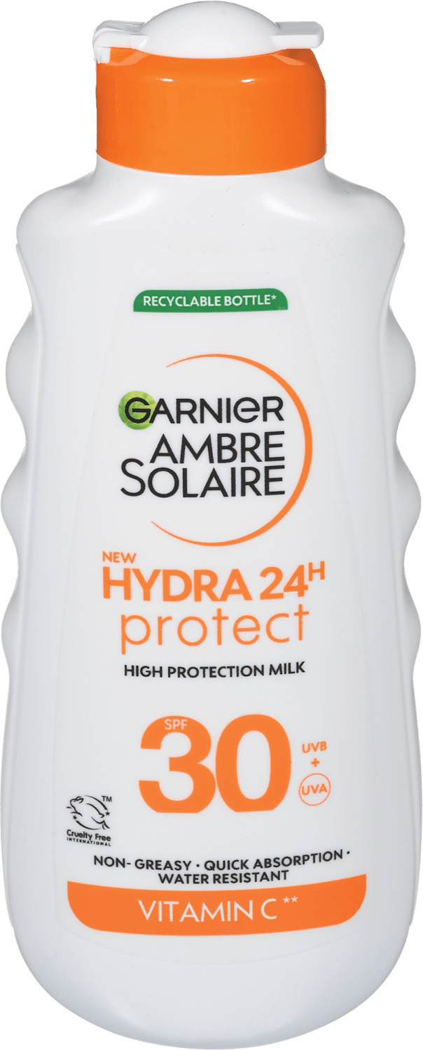 Mleko za sunčanje GARNIER Hydra 24h protect SPF30 175ml-slika