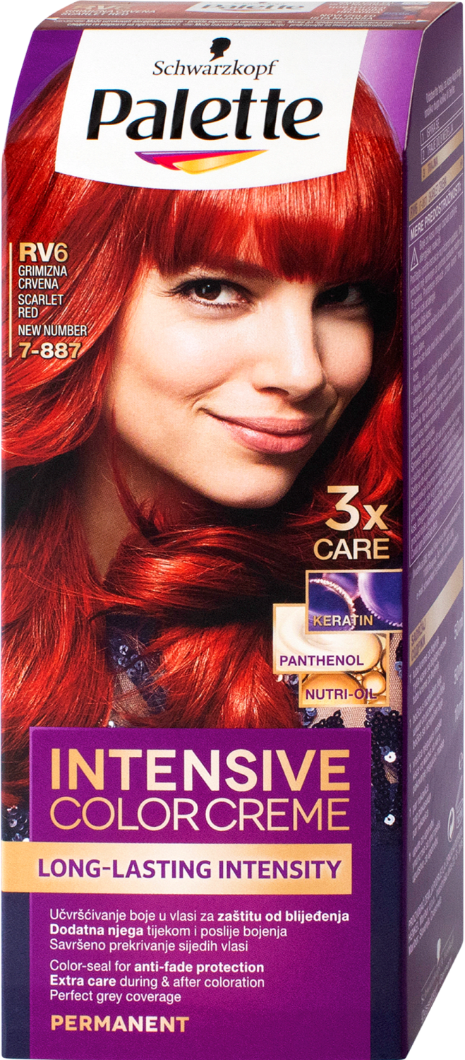 PALETTE Intensive Color farba za kosu 7.887 scarlet red-slika