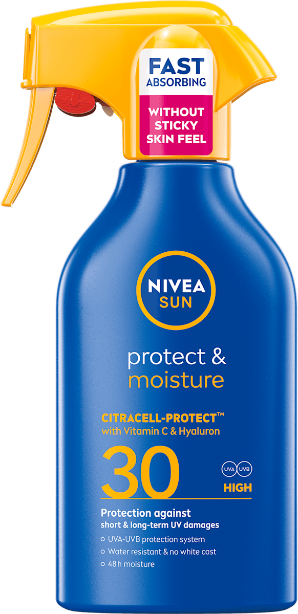 Sprej za sunčanje NIVEA sun protect&moisture SPF30 250ml-slika