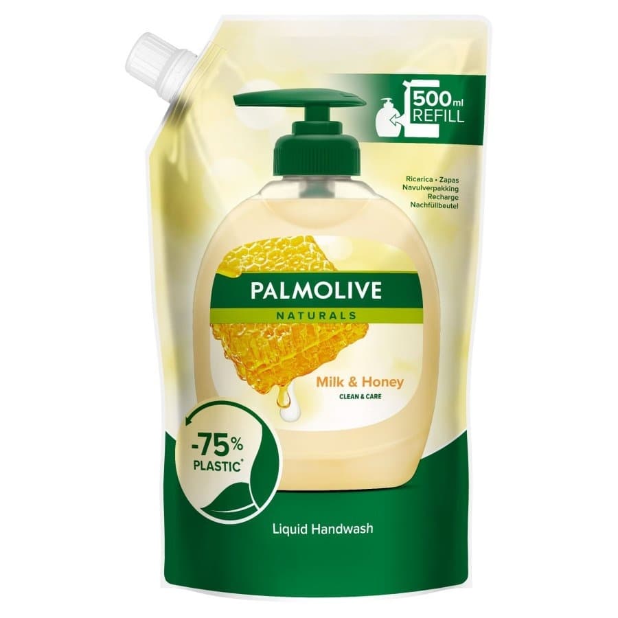 Tecni sap.Palmolive milk&honey doy 500ml-slika