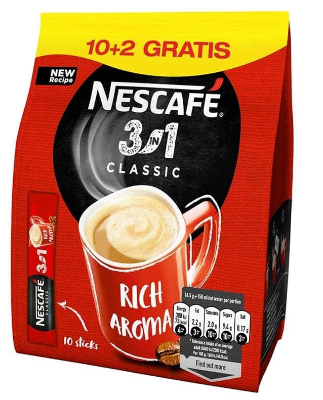 Instant kafa NESCAFE Classic 3in1 175g-slika