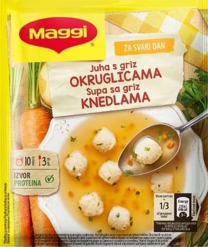 Supa MAGGI griz knedle 47g-slika