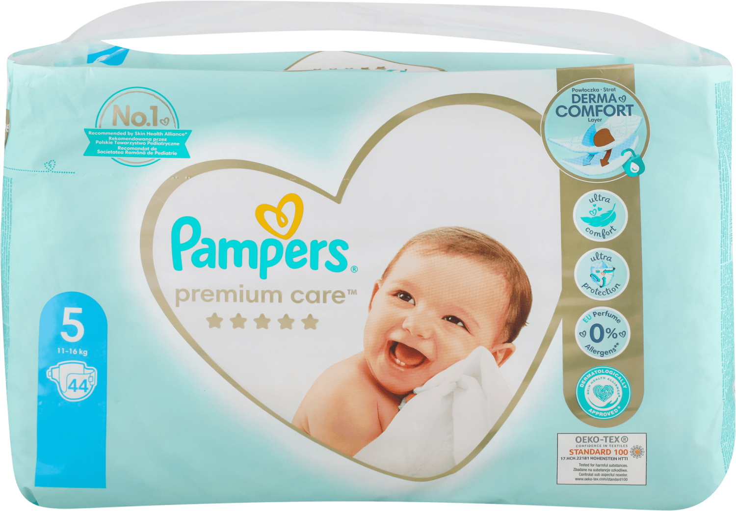 Pel.Pampers Premium Care VP S5 44Junior-slika