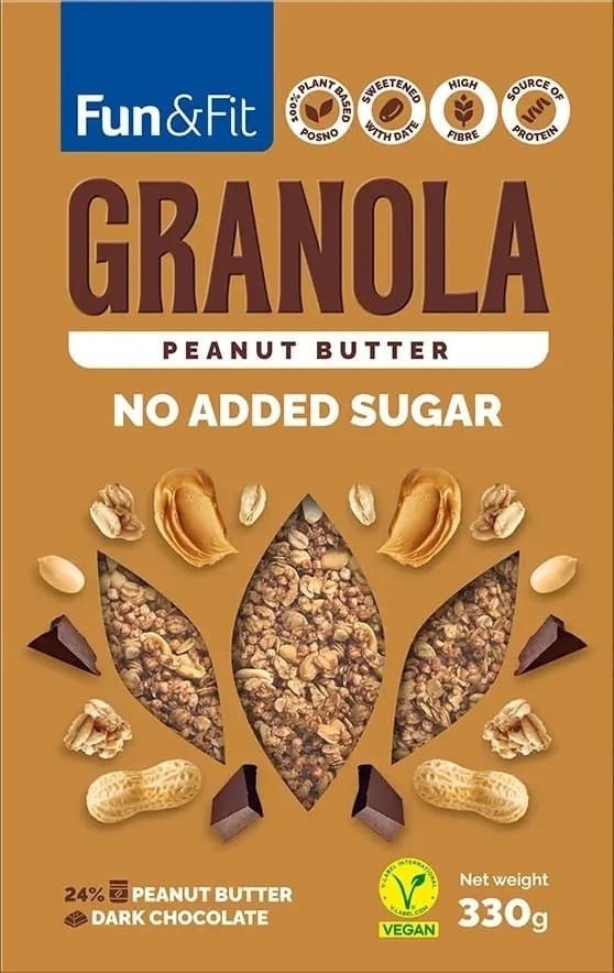 Granola kikiriki puter 330g-slika