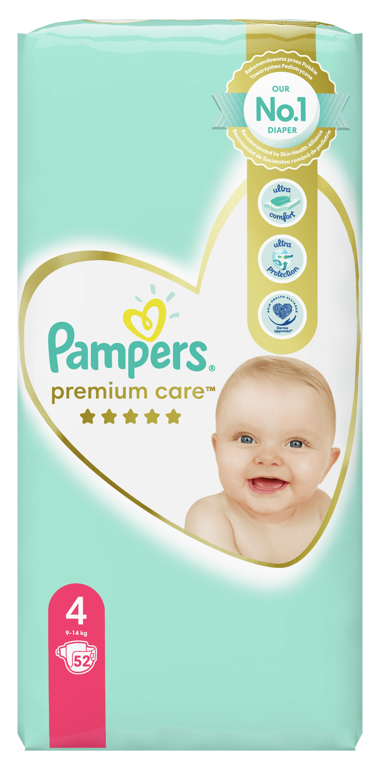 Pel.Pampers Premium Care VP S4 52 Maxi-slika