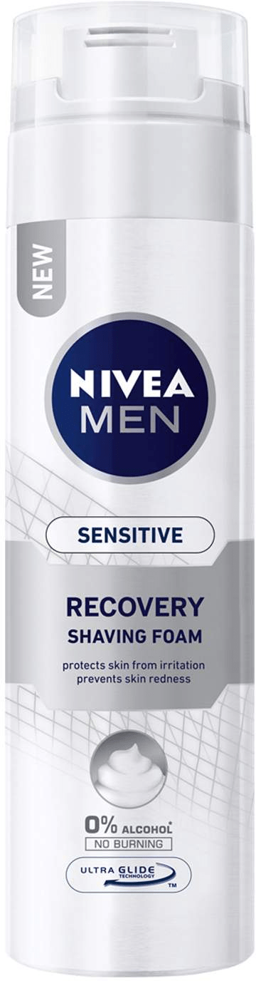 Pena za brijanje NIVEA sensitive recovery 200ml-slika