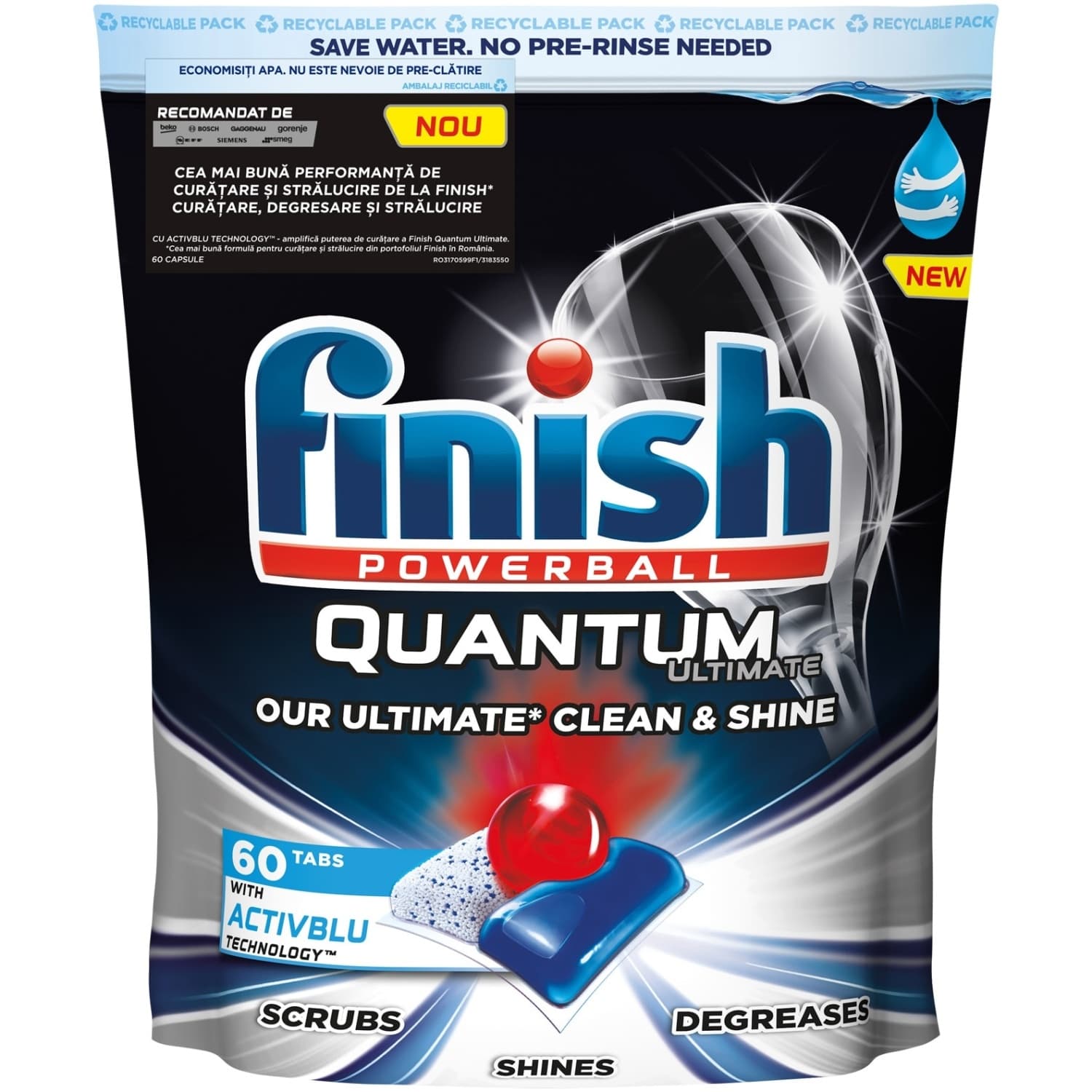Tablete Finish Quantum Ultimate 60-slika