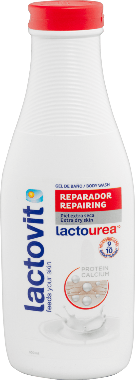 GEL TUŠ REPAIRING 600ML LACTOVIT-slika