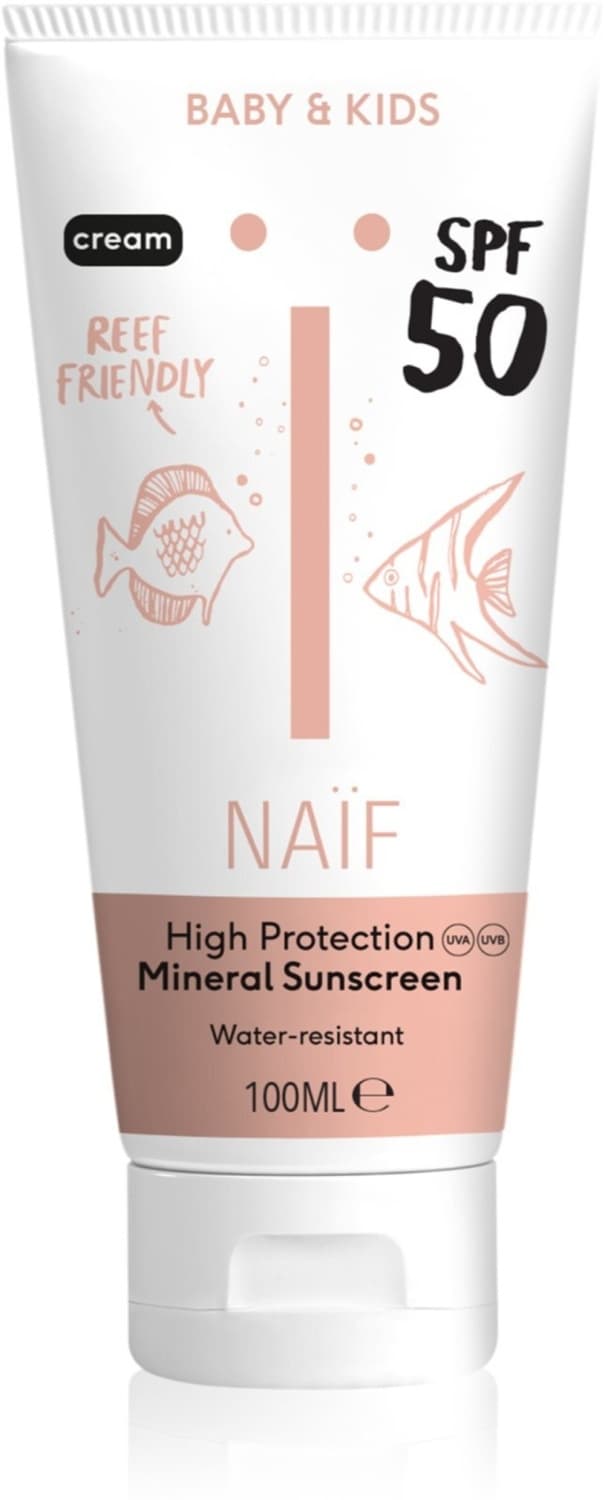 Dečija krema za sunčanje NAIF SPF50 100ml-slika