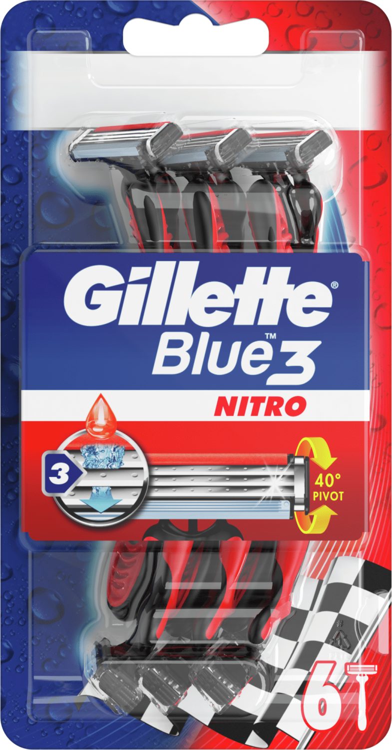 Brijac Blue 3 Brother Gillette 6kom-slika
