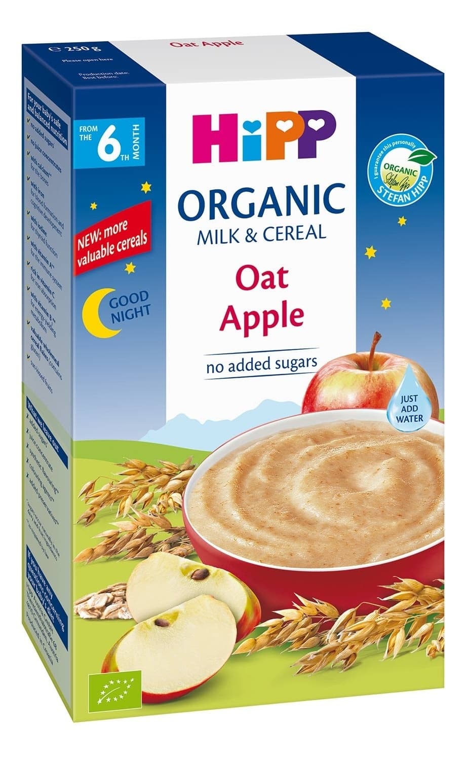 KAŠA MLE INS LN OVAS JAB 250G HIPP-slika