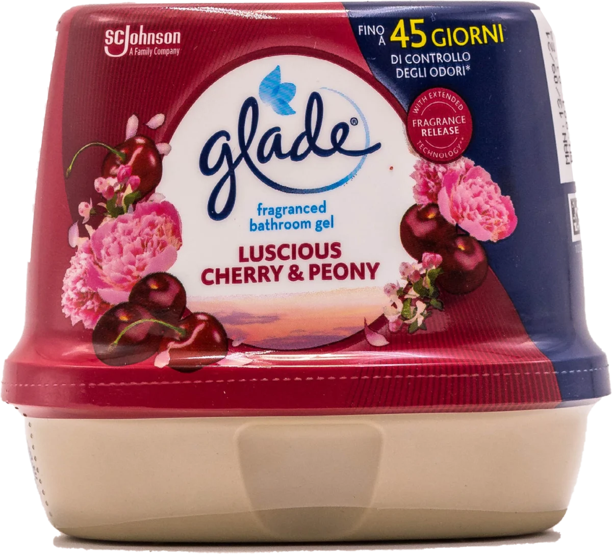 GLADE gel osveživač cherry & peonie 180g-slika