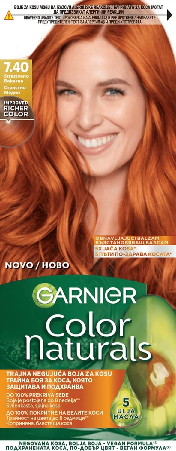 FARBA ZA KOSU GARNIER COLOR NATURALS 7.40-slika