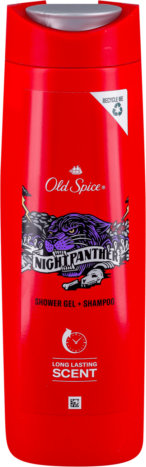 Gel za tus.Old Spice Nightpanther 400ml-slika