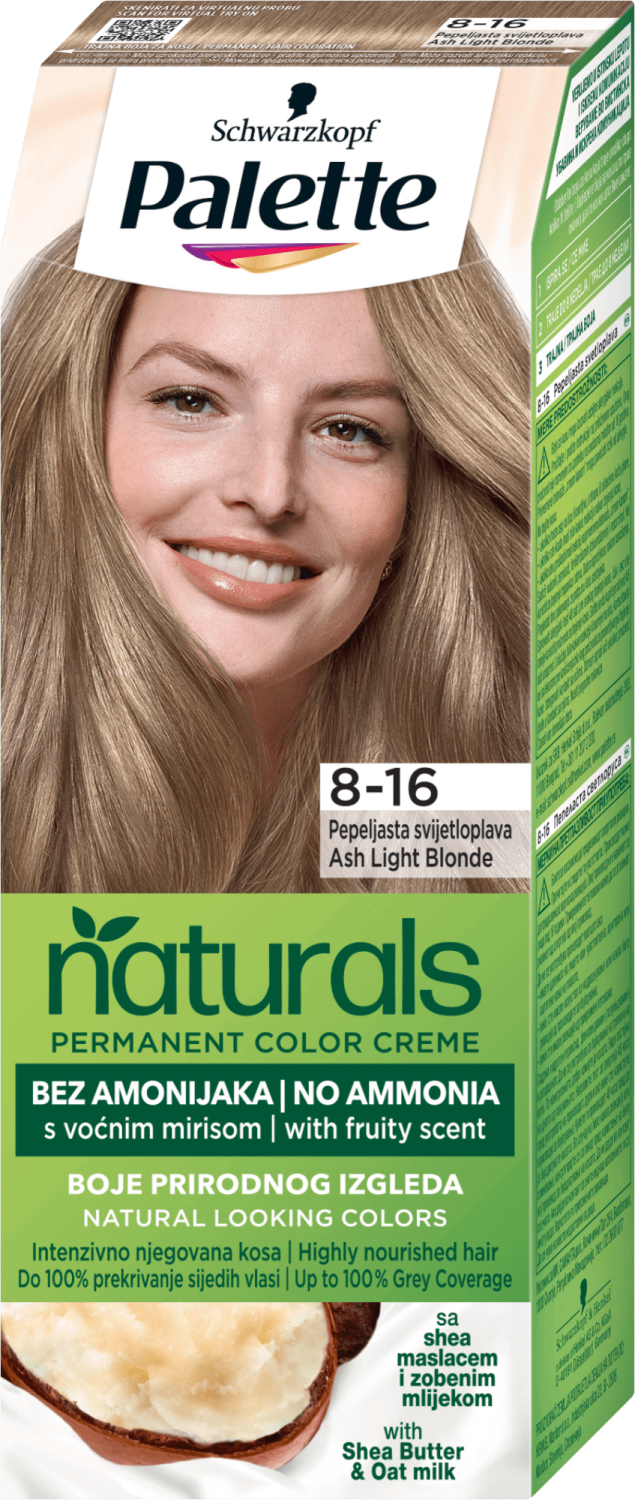 BOJA ZA KOSU PALETTE PNC 8-16 PRIRODNO PEPELJASTO PLAVA-slika