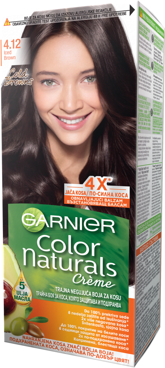 FARBA ZA KOSU GARNIER COLOR NATURALS 4.12-slika