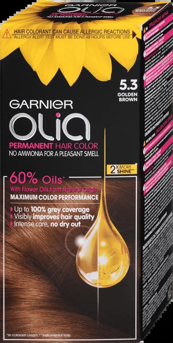 GARNIER Olia farba za kosu 5.3 golden brown-slika