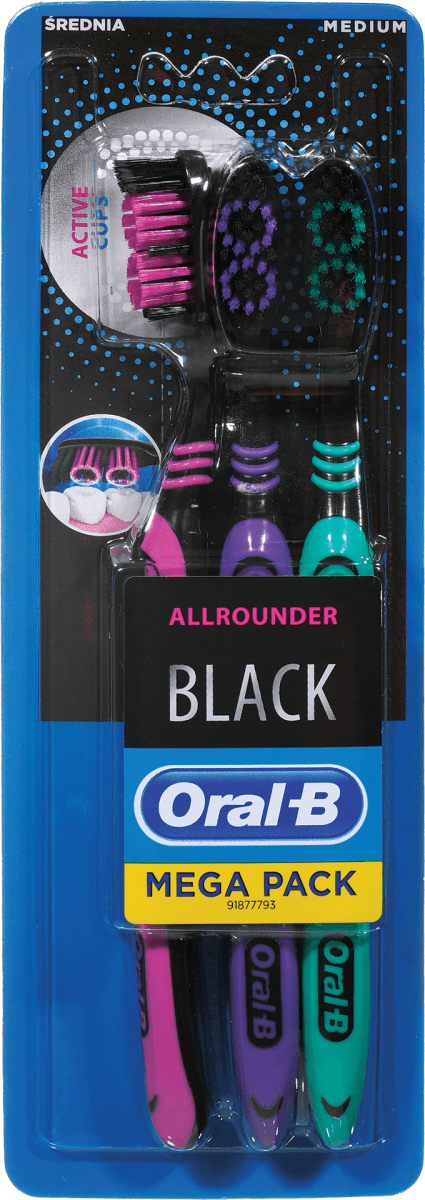 ČETKICA ORAL B ALLROUNDER BLACK 3/1-slika