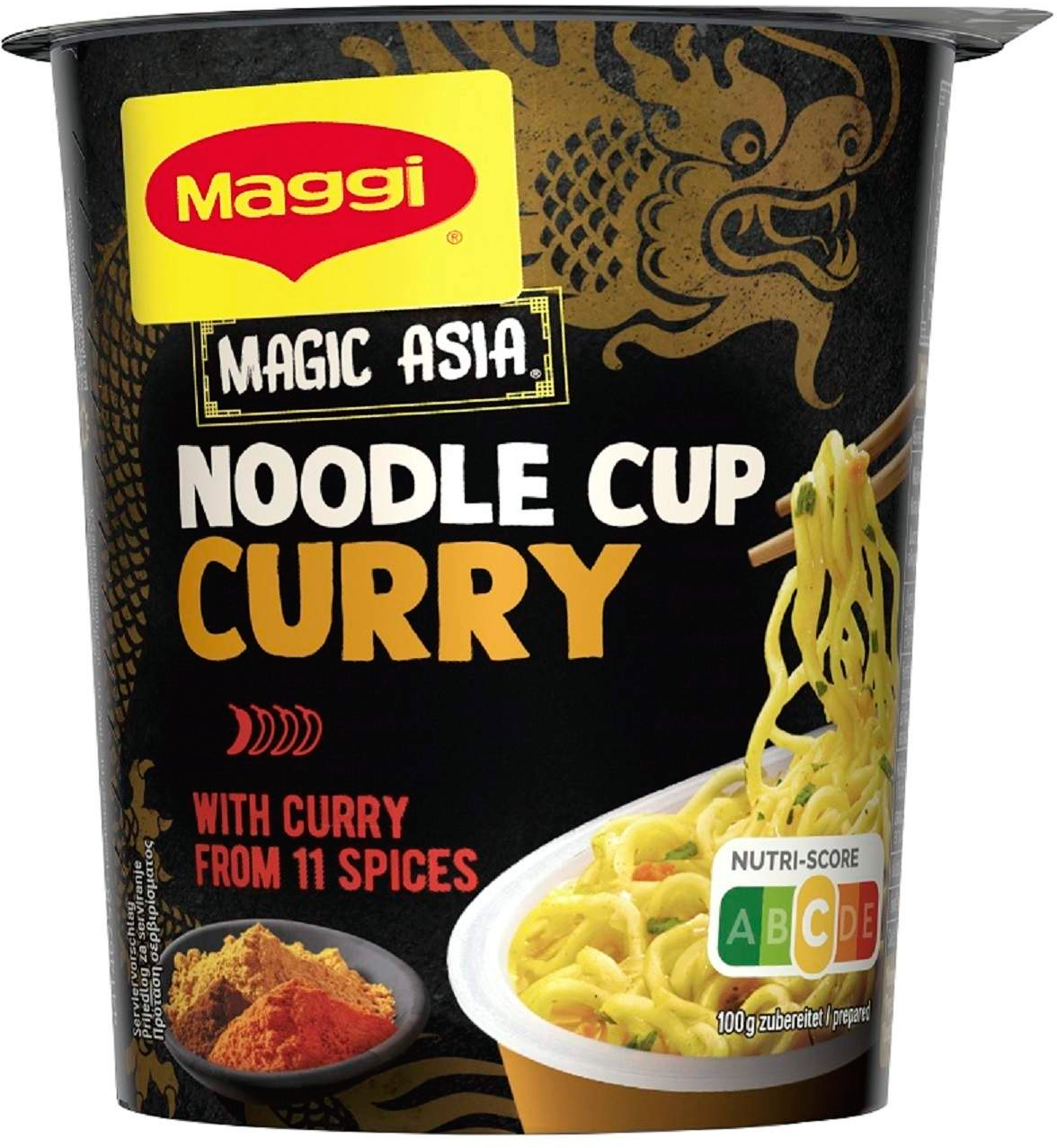 Nudle MAGGI curry 63g-slika