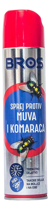 BROS sprej protiv muva i komaraca 400ml-slika