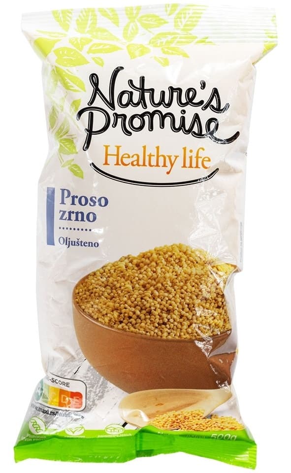 NATURE'S PROMISE proso oljušteni 500g-slika