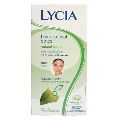 LYCIA depilacione trake za lice prirodan dodir 20kom-slika