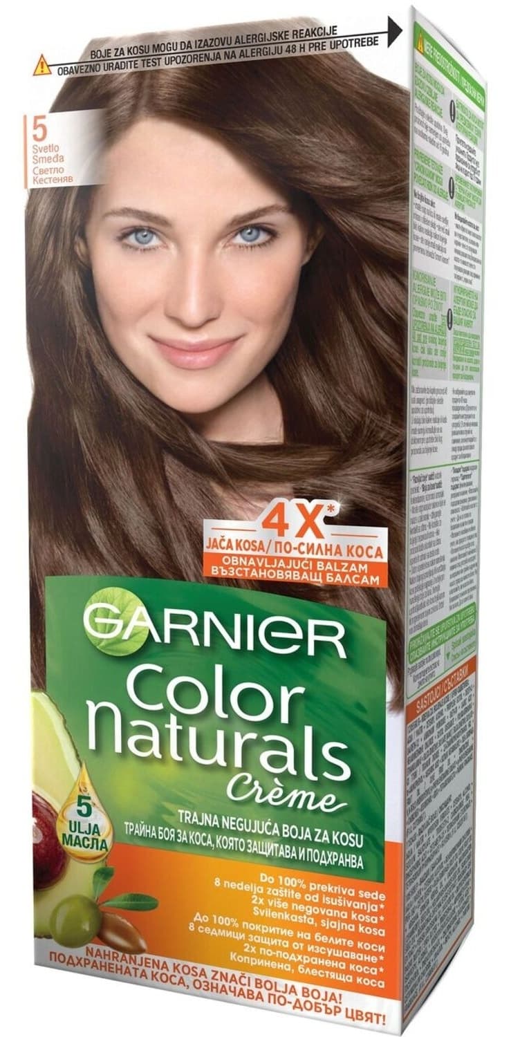 GARNIER Color Naturals farba za kosu 5 light brown-slika