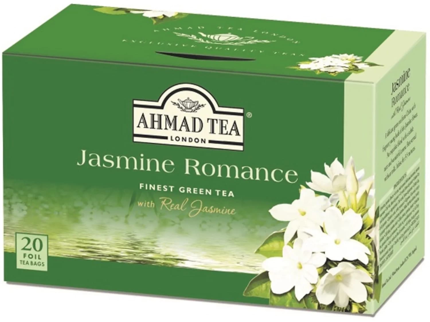  AHMAD TEA zeleni čaj jasmin romance 40g-slika