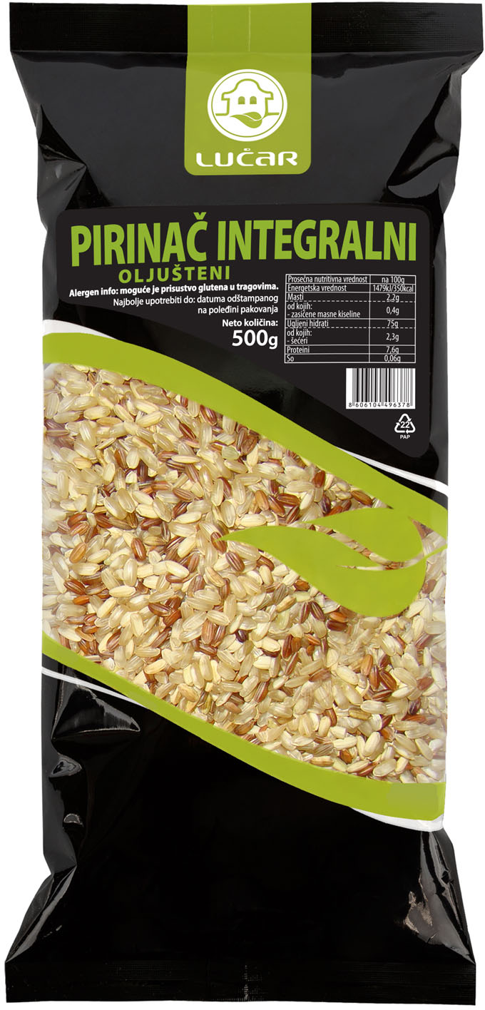 Pirinac integralni Lucar 500g-slika