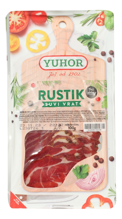 Rustik suvi vrat Yuhor 100g-slika
