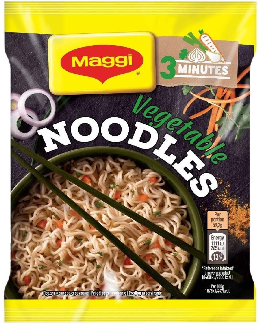Nudle MAGGI povrće mix 59,2g-slika