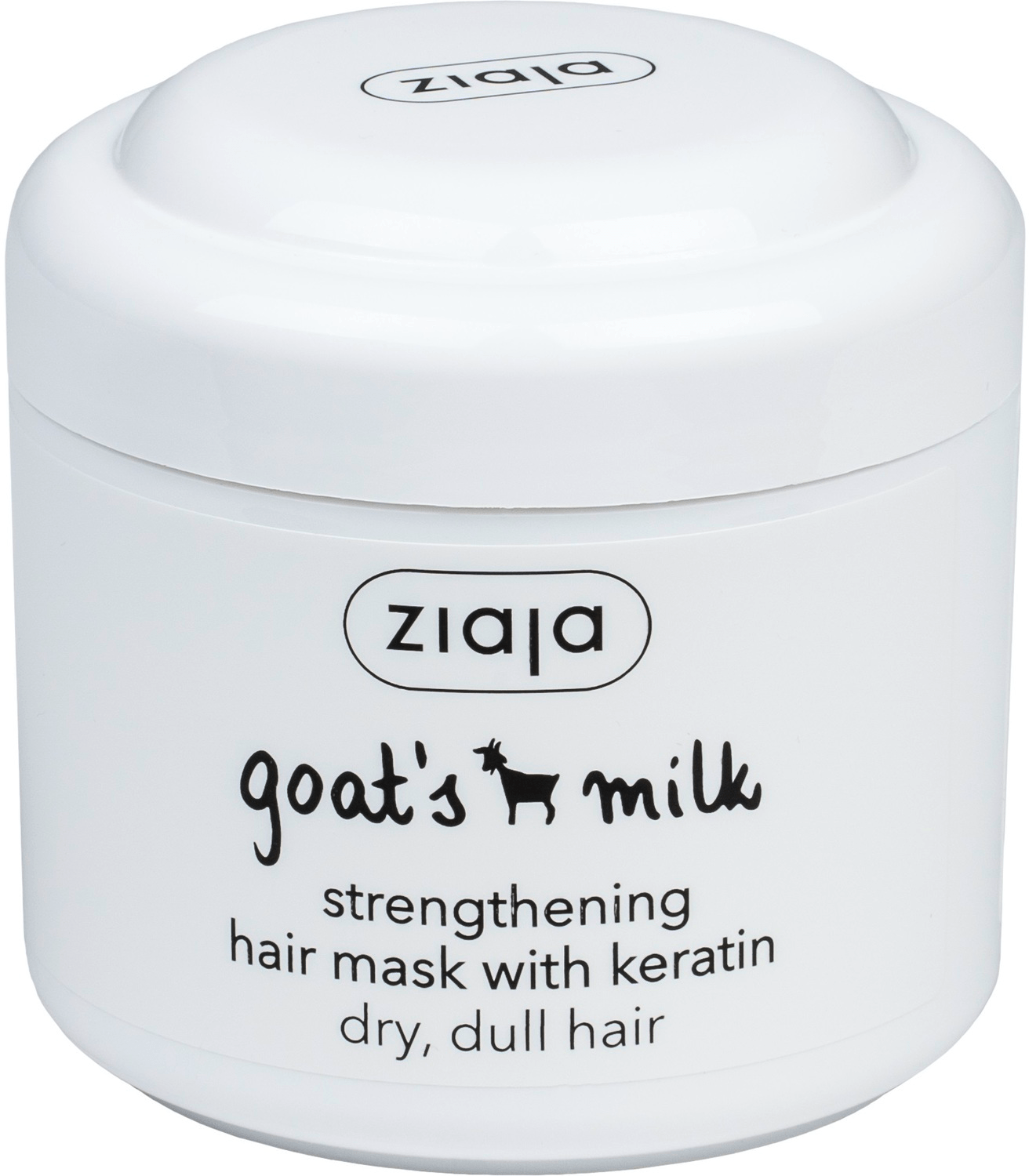 ZIAJA kozje mleko maska za kosu sa keratinom 200ml-slika