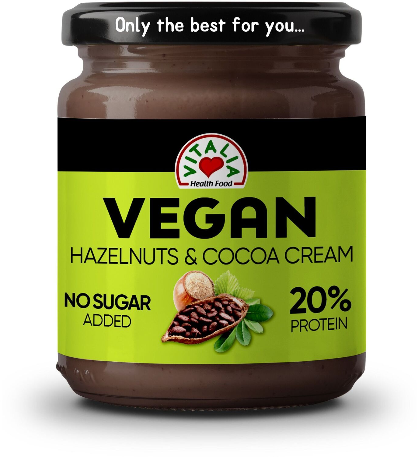 VITALIA vegan namaz lešnik kakao 200g-slika