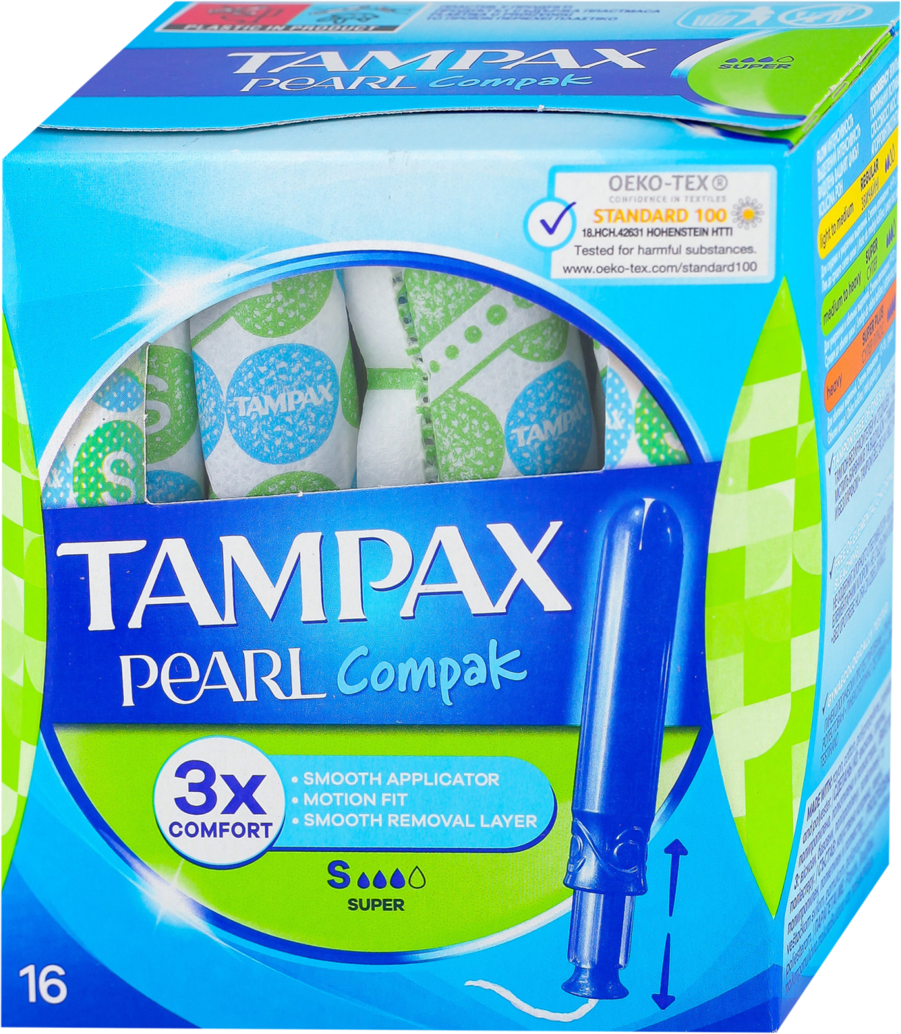 Tamponi Tampax Compak Pearl Super 16/1-slika