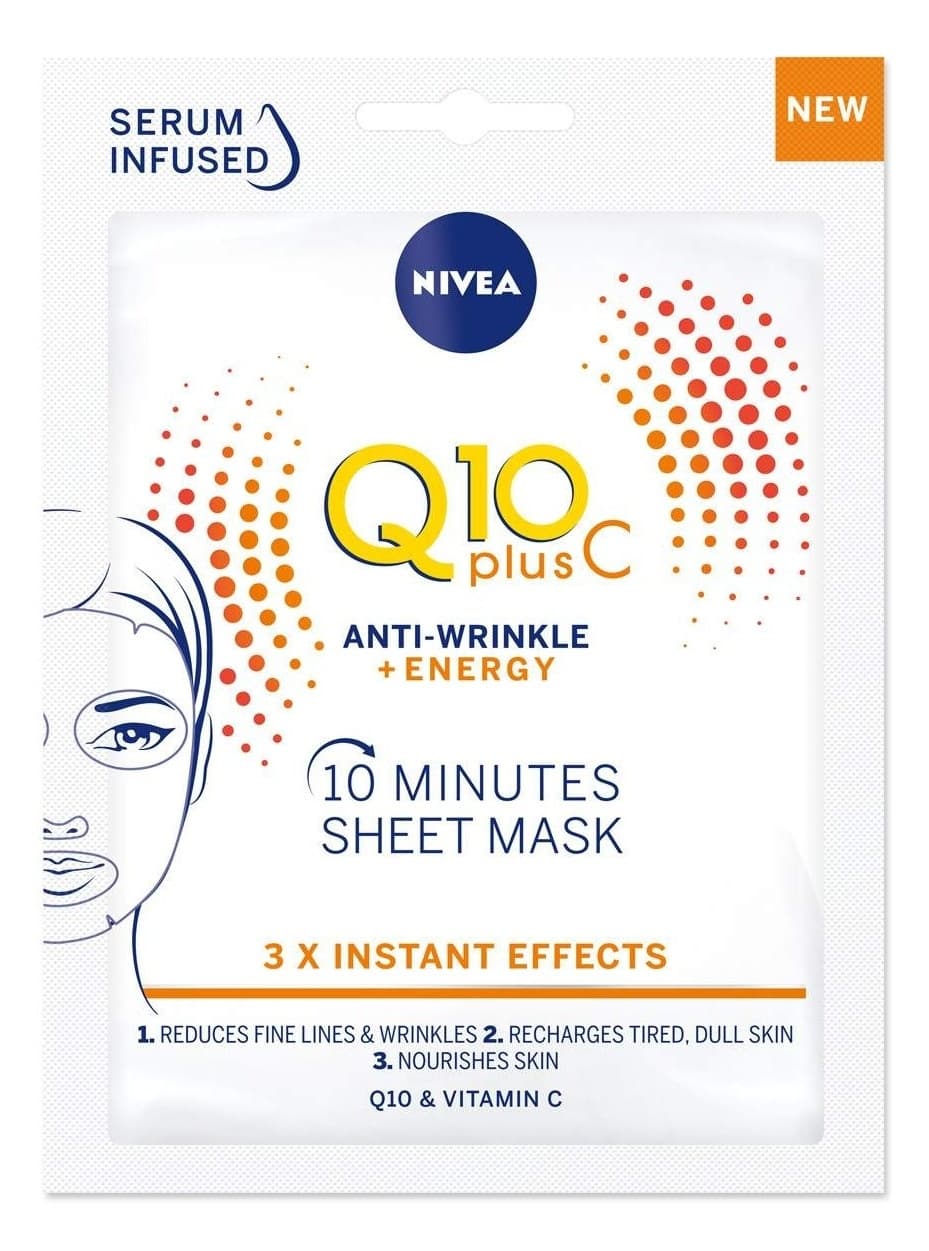 MASKA ZA LICE NIVEA NFC Q10 ENERGY VIT C 1KOM BEIERSDORF-slika
