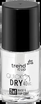 TREND IT UP Quick dry bazni i završni lak za nokte-slika