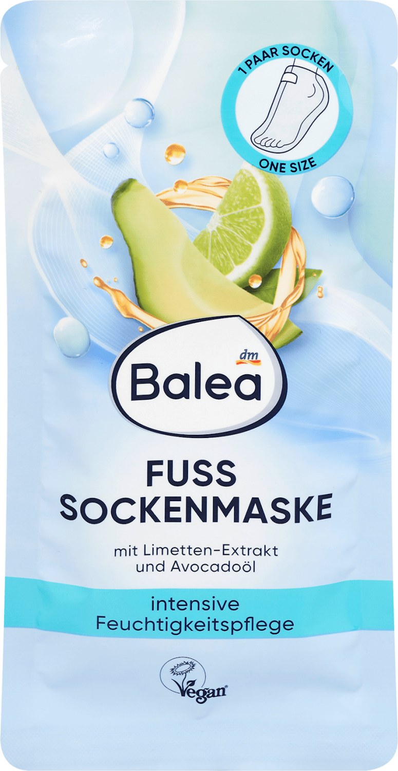 BALEA maska za stopala čarape limeta i avokado 1par 2kom-slika