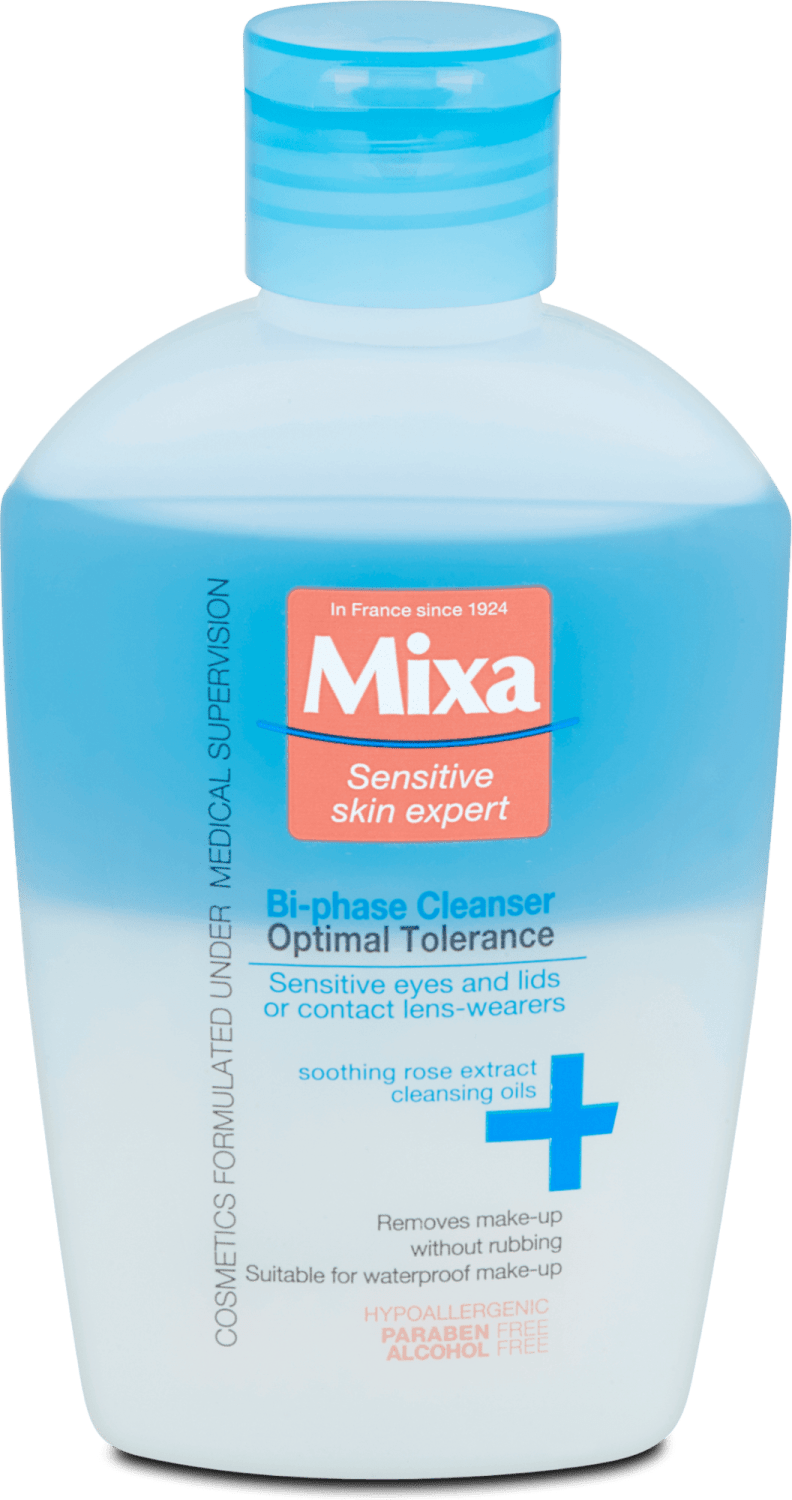 MIXA dvofazna micelarna voda za skidanje šminke 125ml-slika